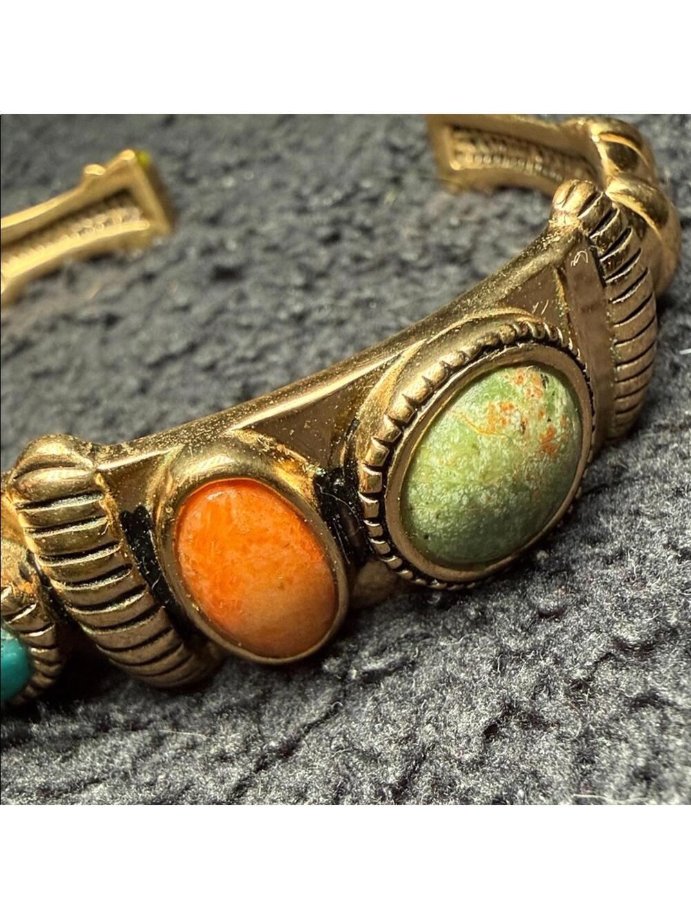 Studio Barse “Spice” Multi-Stone Cuff Bracelet - Picture 6 of 8